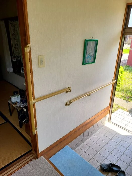 画像1373：玄関ポーチ手すり